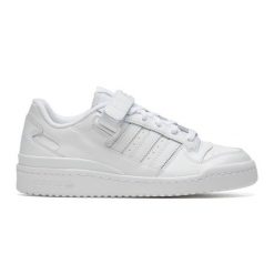Buty adidas Forum Low M FY7755 białe. Białe buty sportowe na co dzień męskie z gumy, bez zapięcia. Za 687.37 zł.