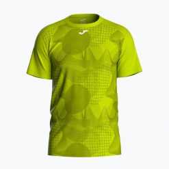 Koszulka tenisowa męska Joma Challenge. Żółte t-shirty sportowe męskie Joma, m, bez ramiączek, do biegania. Za 139.99 zł.