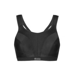 Biustonosz treningowy Shock Absorber Active D+ Classic 2024. Czarne biustonosze sportowe damskie CHAMPION, bez wzorów. Za 179.99 zł.