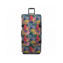 Torba na kółkach Eastpak Tranverz L. Niebieskie torebki klasyczne damskie Eastpak, bez wzorów, z materiału, duże, bez dodatków. Za 808.00 zł.