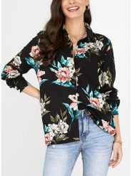 LA Angels Koszula w kolorze czarnym rozmiar: S. Czarne koszule damskie LA Angels, s, bez wzorów, z wiskozy, bez kołnierzyka, bez ramiączek. Za 60.99 zł.