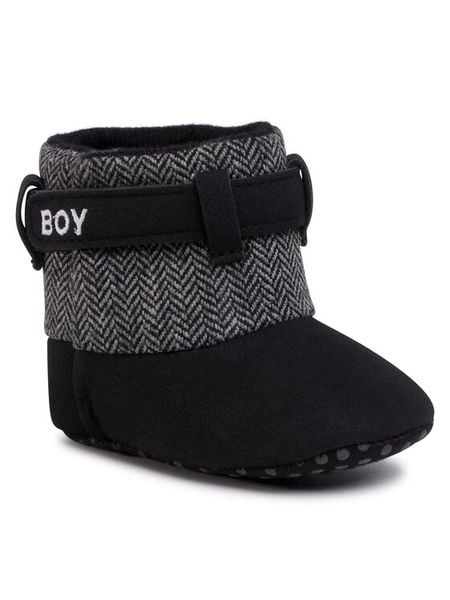Action Boy Kozaki CM126-0580 Czarny. Czarne buty zimowe chłopięce Action Boy, z materiału, bez zapięcia. Za 26.99 zł.
