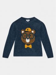 OVS Sweter 1895314 Granatowy Regular Fit. Niebieskie swetry chłopięce OVS, bez wzorów, z syntetyku, bez kołnierzyka. Za 109.99 zł.