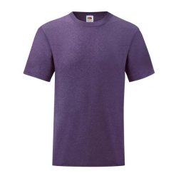 Koszulka Unisex Dla Dorosłych Valueweight. Fioletowe bluzki damskie Fruit of the Loom, xl, bez wzorów, sportowe, bez kołnierzyka, bez ramiączek. Za 37.99 zł.