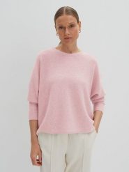 Someday Kaszmirowy sweter "Tjade" w kolorze jasnoróżowym rozmiar: S. Różowe swetry klasyczne damskie Someday, s, z kaszmiru, bez kołnierzyka. Za 347.99 zł.