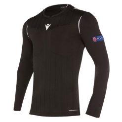 Koszulka sędziowska z długim rękawem Macron UEFA 2019. Białe koszulki męskie z długim rękawem Macron, s. Za 419.00 zł.