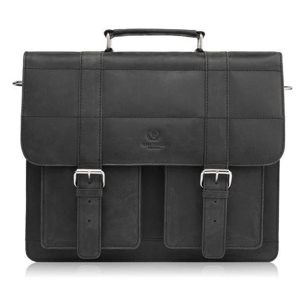 Torba skórzana vintage PAOLO PERUZZI T-100-HBL czarna. Czarne torby na laptopa damskie Paolo Peruzzi, z bawełny. Za 469.00 zł.