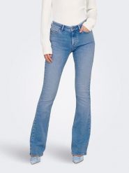ONLY Dżinsy - Flared fit - w kolorze błękitnym rozmiar: M/L30. Niebieskie jeansy damskie Only. Za 143.56 zł.
