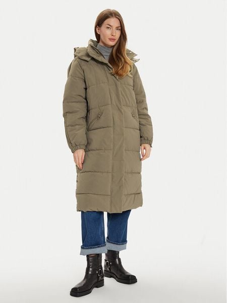 JDY Kurtka zimowa Flotte 15330181 Brązowy Regular Fit. Brązowe kurtki damskie JDY, na zimę, s, bez wzorów, z syntetyku, bez kaptura. Za 199.99 zł.