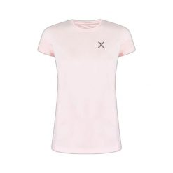 Koszulka damska Montura Delta Mix. Czerwone t-shirty damskie MONTURA, l, bez wzorów, z dzianiny, bez kołnierzyka. Za 259.50 zł.