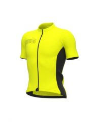 Koszulka rowerowa męska Alé Cycling Solid Color Block. Żółte t-shirty sportowe męskie ALÉ CYCLING, na lato, l, z elastanu, bez ramiączek, rowerowe. Za 291.99 zł.