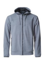 Clique Bluza z kapturem Ottawa z miękkiego poliestru – ash. Szare bluzy z kapturem męskie CLIQUE, m. Za 244.52 zł.