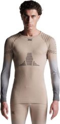 Koszulka męska X-Bionic INVENT GRAPHICS SHIRT LS MEN SAND/LIGHT GREY/GREY. Brązowe koszulki męskie z długim rękawem X BIONIC, m. Za 469.99 zł.