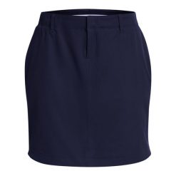 Damskie spódnico-spodenki Under Armour Drive Woven. Niebieskie spódniczki damskie Under Armour, bez wzorów, z dzianiny. Za 370.00 zł.