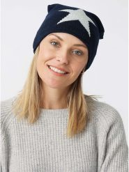 Zwillingsherz Czapka beanie w kolorze czarnym rozmiar: onesize. Czarne czapki zimowe damskie Zwillingsherz, z kaszmiru. Za 83.42 zł.