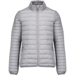 Kurtka puchowa Kariban Légère. Szare kurtki męskie KARIBAN, l, bez wzorów, z puchu, bez kaptura. Za 277.00 zł.