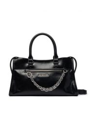 LOVE MOSCHINO Torebka JC4277PP0OK1100A Czarny. Czarne torebki klasyczne damskie Love Moschino, bez wzorów, ze skóry, bez dodatków. Za 1,249.00 zł.