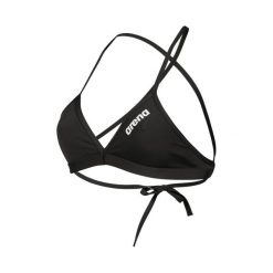 Arena Dames Bikini Topje Team Tie Back Zwart. Czarne bikini damskie Arena, bez wzorów. Za 148.00 zł.