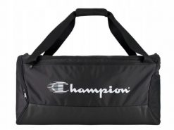 Torba Champion Small Duffel. Czarne torby męskie na ramię CHAMPION, bez wzorów, z materiału, na ramię. Za 125.99 zł.