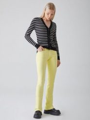 LTB Dżinsy "Fallon" - Flare fit - w kolorze żółtym rozmiar: W25/L36. Żółte jeansy damskie LTB. Za 65.85 zł.
