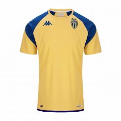 Koszulka treningowa AS Monaco Abou Pro 7 2023/24. Brązowe t-shirty sportowe męskie Kappa, bez ramiączek, do piłki nożnej. W wyprzedaży za 180.00 zł.