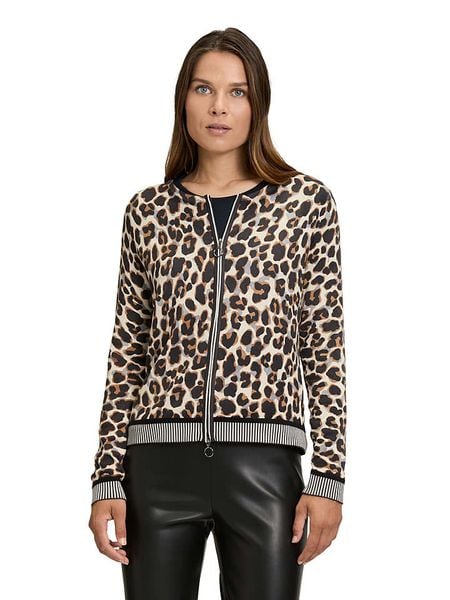 Betty Barclay Kardigan w kolorze szaro-beżowo-czarnym rozmiar: 46. Brązowe kardigany damskie Betty Barclay, bez wzorów. Za 130.50 zł.