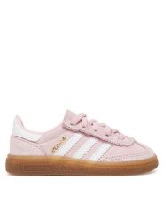 Adidas Sneakersy Handball Spezial Cf El I JR2106 Różowy. Czerwone buty sportowe dziewczęce Adidas, bez wzorów, ze skóry, bez zapięcia. Za 259.99 zł.