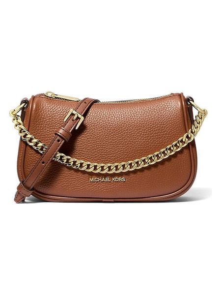 Michael Kors Torebka w kolorze jasnobrązowym - 20 x 12 x 6 cm rozmiar: onesize. Brązowe torebki klasyczne damskie Michael Kors, bez wzorów, z materiału, bez dodatków. Za 454.95 zł.