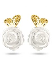 OR Carats Złote kolczyki-wkrętki z masą perłową rozmiar: onesize. Białe kolczyki damskie OR Carats, z perłą, złote. Za 782.99 zł.