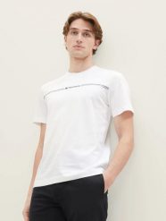 T-SHIRT KOSZULKA MĘSKA PLUS SIZE TOM TAILOR. Szare t-shirty sportowe męskie Tom Tailor, m, z bawełny, bez ramiączek, na fitness i siłownię. Za 112.00 zł.