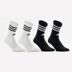 Skarpety sportowe tenis ADIDAS wysokie 4 pary. Skarpetki damskie Adidas, bez wzorów, z bawełny. Za 79.99 zł.