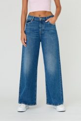 7 FOR ALL MANKIND Granatowe jeansy damskie Zoey Explorer. Niebieskie jeansy damskie 7 FOR ALL MANKIND. W wyprzedaży za 399.99 zł.