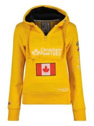 Canadian Peak Bluza "Gyrelle" w kolorze żółtym rozmiar: M. Żółte bluzy z kapturem damskie Canadian Peak, m. Za 122.96 zł.