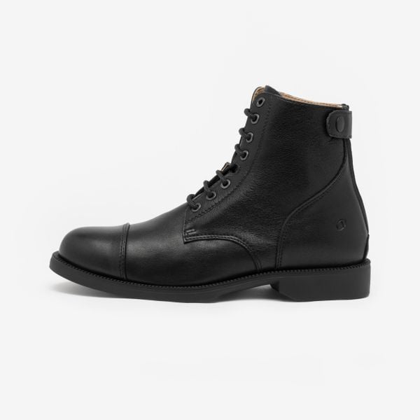 Sztyblety jeździeckie Fouganza Paddock 560 sznurowane skórzane. Sztyblety męskie FOUGANZA, z materiału, przed kostkę, bez zapięcia. Za 299.99 zł.
