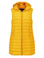 ANAPURNA Kamizelka pikowana "Vakitalana Long" w kolorze żółtym rozmiar: S. Żółte kamizelki damskie ANAPURNA, s. Za 130.99 zł.