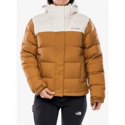 Kurtka puchowa damska Columbia Bulo Point II Down Jacket. Brązowe kurtki damskie Columbia, s, bez wzorów, z puchu, bez kaptura. Za 809.99 zł.