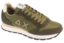 Buty sportowe Sneakersy męskie, Tom Solid. Czerwone buty sportowe na co dzień męskie SUN68, z materiału, bez zapięcia, trekkingowe. Za 399.99 zł.