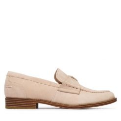 Lordsy Guess. Brązowe mokasyny damskie Guess. Za 584.99 zł.