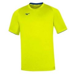 Koszulka Mizuno Core. Niebieskie t-shirty damskie Mizuno, m, bez wzorów, bez kołnierzyka. Za 125.50 zł.