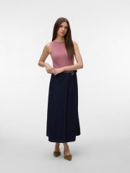 Vero Moda Top w kolorze różowym rozmiar: M. Różowe topy damskie Vero Moda, m, bez wzorów, bez kołnierzyka. Za 61.17 zł.