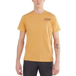 T-shirt męski Fundango Basic - T Logo-7 krótki rękaw. Żółte t-shirty męskie Fundango, m, bez wzorów, bez kołnierzyka. Za 99.00 zł.