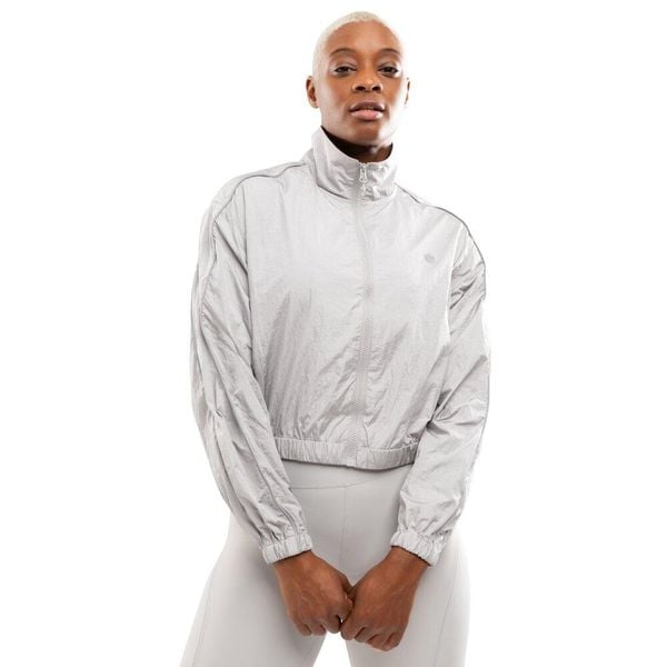 Damska lekka kurtka do biegania Fitness Siroko Ueno Light Gray. Szare kurtki damskie SIROKO, xl, bez wzorów, z materiału, bez kaptura. Za 254.00 zł.