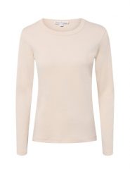 Marie Lund koszulka z długim rękawem Kobiety Bawełna (100%) beżowy, M. Brązowe t-shirty damskie Marie Lund, m, bez wzorów, z bawełny, bez kołnierzyka. Za 149.95 zł.