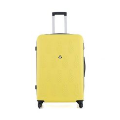 Walizka duża Semi Line. Żółte walizki Semi-line, bez wzorów, duże. Za 249.99 zł.