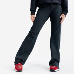Rozszerzane legginsy damskie Elementals. Szare legginsy damskie Decathlon, m, bez wzorów, z bawełny. Za 89.99 zł.