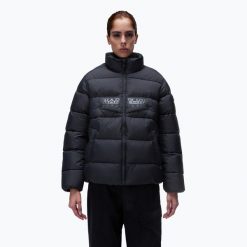 Kurtka zimowa damska Napapijri Rf Puffer Open black 041. Czarne kurtki damskie Napapijri, na zimę, bez wzorów, bez kaptura. Za 839.99 zł.