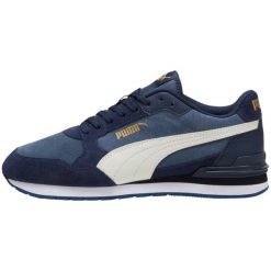 Buty Puma St Runner v4 Sd 399665 05 niebieskie. Niebieskie buty sportowe na co dzień męskie z gumy, bez zapięcia. Za 372.50 zł.