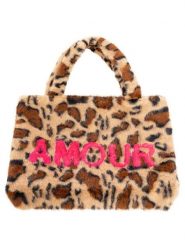 Zwillingsherz Shopper bag "Happy Leo" w kolorze jasnobrązowo-beżowym - 46 x 35 cm rozmiar: onesize. Brązowe shopper bag damskie Zwillingsherz, bez wzorów, z materiału, na ramię, bez dodatków. Za 107.95 zł.