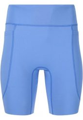 Szorty damskie Athlecia Aliya V2. Niebieskie spodenki sportowe damskie Athlecia, l, z materiału, do biegania. Za 183.50 zł.