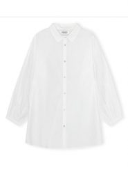 CARE BY ME Bluzka "Laura" w kolorze białym rozmiar: L. Białe bluzki damskie CARE BY ME, l, bez wzorów, z bawełny, bez kołnierzyka, bez ramiączek. Za 248.95 zł.